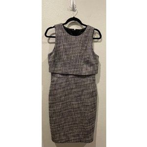 J.CREW Black And White Tweed Dress